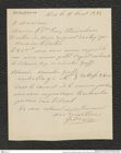 Nachlass Franz Steindachner, Brief von Gab. Trères an Franz Steindachner (11.08.1883), Inv.Nr. 549.04, Seite 1